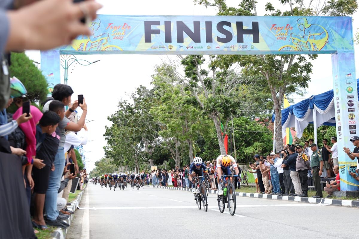 Pebalap Thailand dan Filipina rajai etape III Tour de Siak
