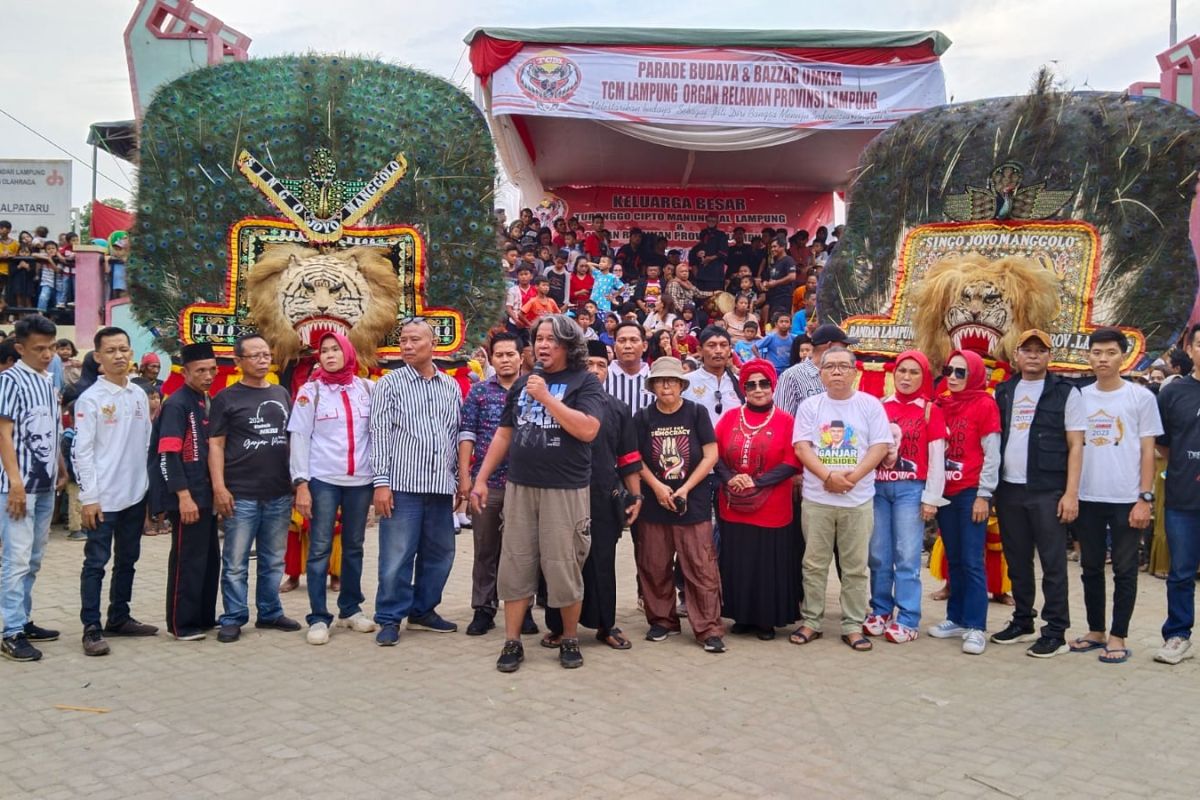 Ganjar-Mahfud dapat dukungan dari komunitas seni budaya Lampung