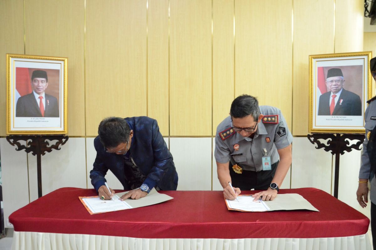 Pemprov dan Kemenkumham Sulteng tandatangani nota kesepahaman kesadaran hukum