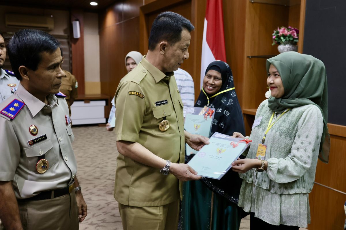 Gubernur minta BPN Aceh perkuat sosialisasi sertifikasi tanah ke warga