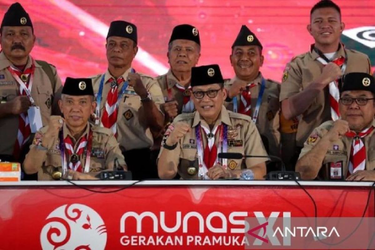 Budi Waseso kembali pimpin Kwartir Nasional Pramuka lima tahun ke depan