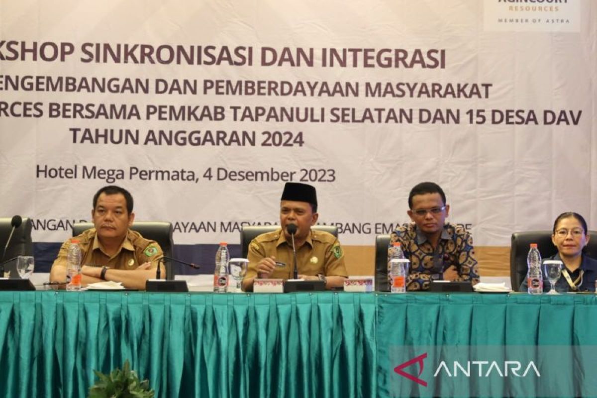 PT Agincourt Resources ingin dana CSR digunakan lebih transfaran