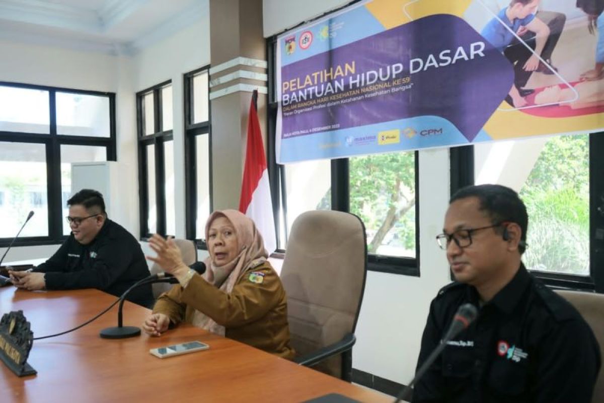 IDI latih ASN Pemkot Palu tentang pertolongan pertama keadaan darurat