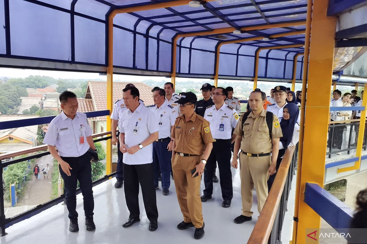 BPTJ yakin  jembatan layang Bojonggede tingkatkan minat naik KRL