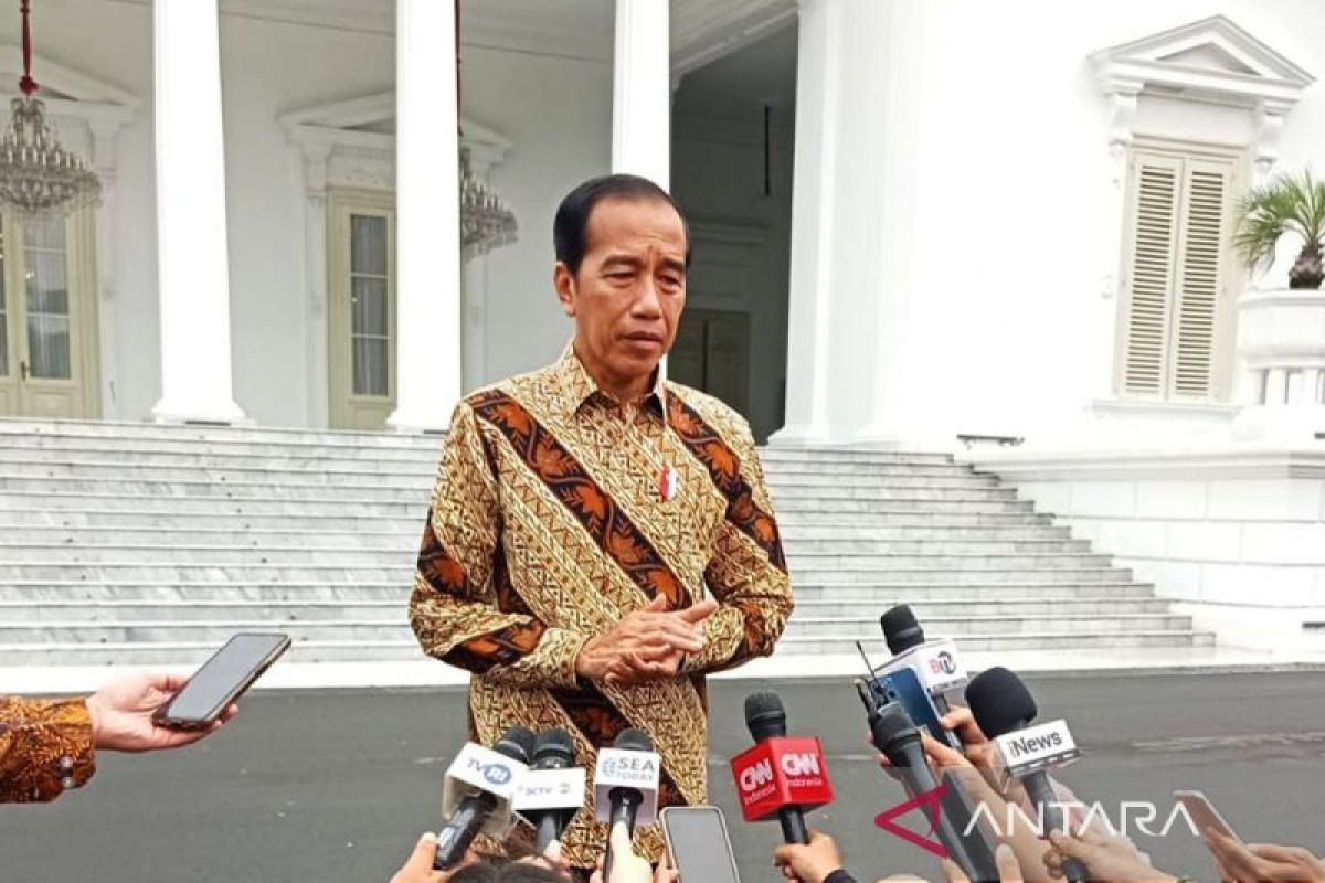 Jokowi tepis klaim Cak Imin soal jatah Menteri Pertahanan