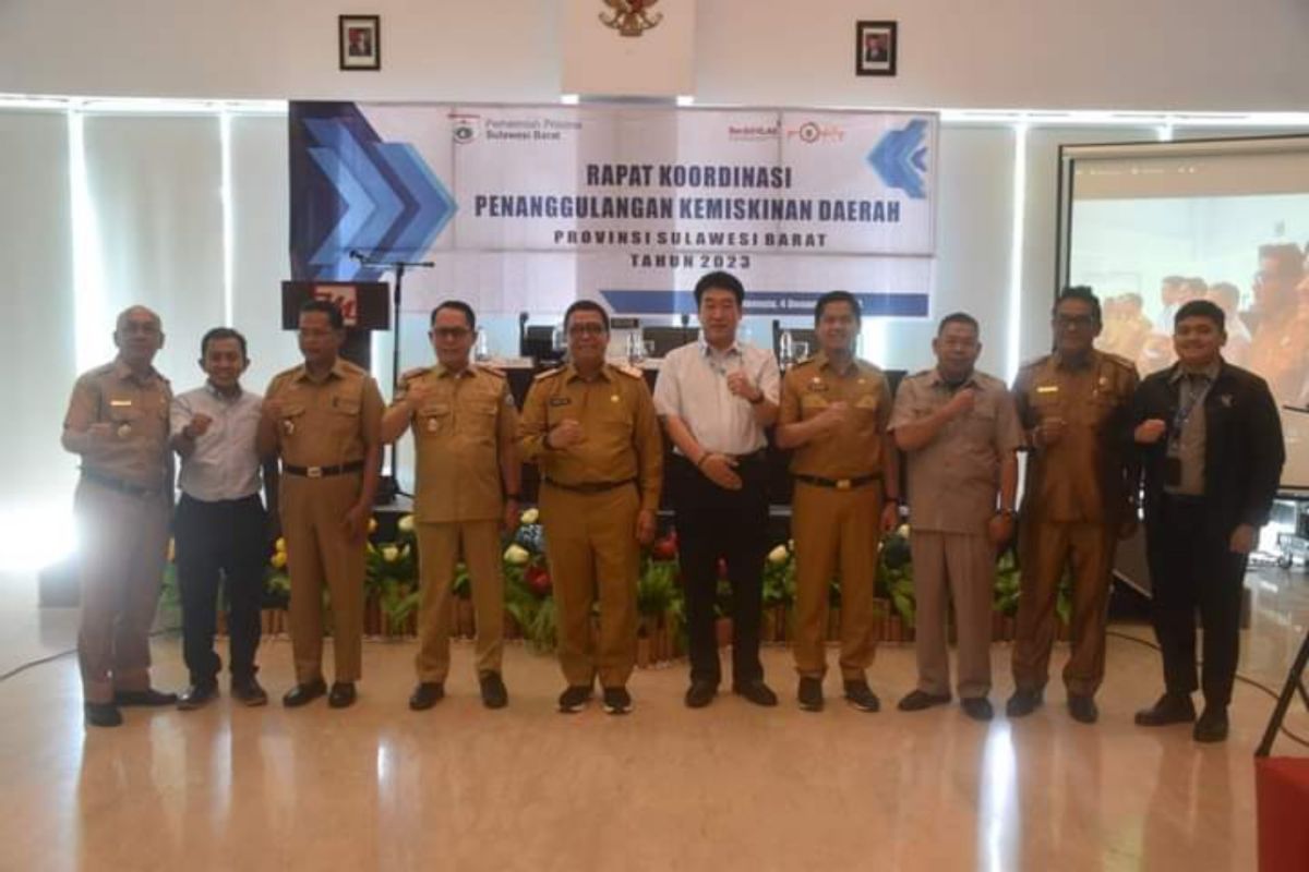 Pemprov Sulawesi Barat gandeng JICA atasi kemiskinan ekstrem 