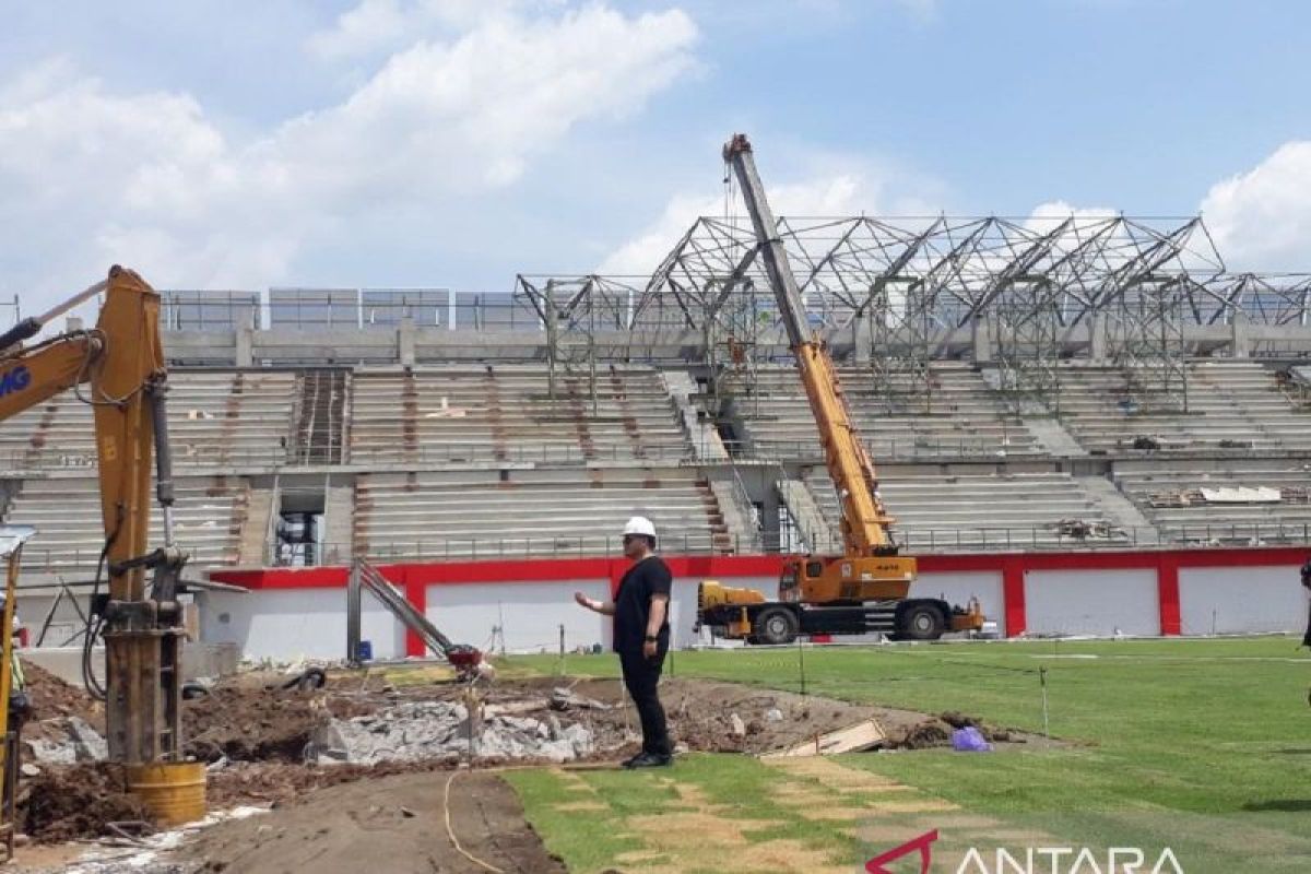 Bupati Kediri: Progres pembangunan stadion 84 persen