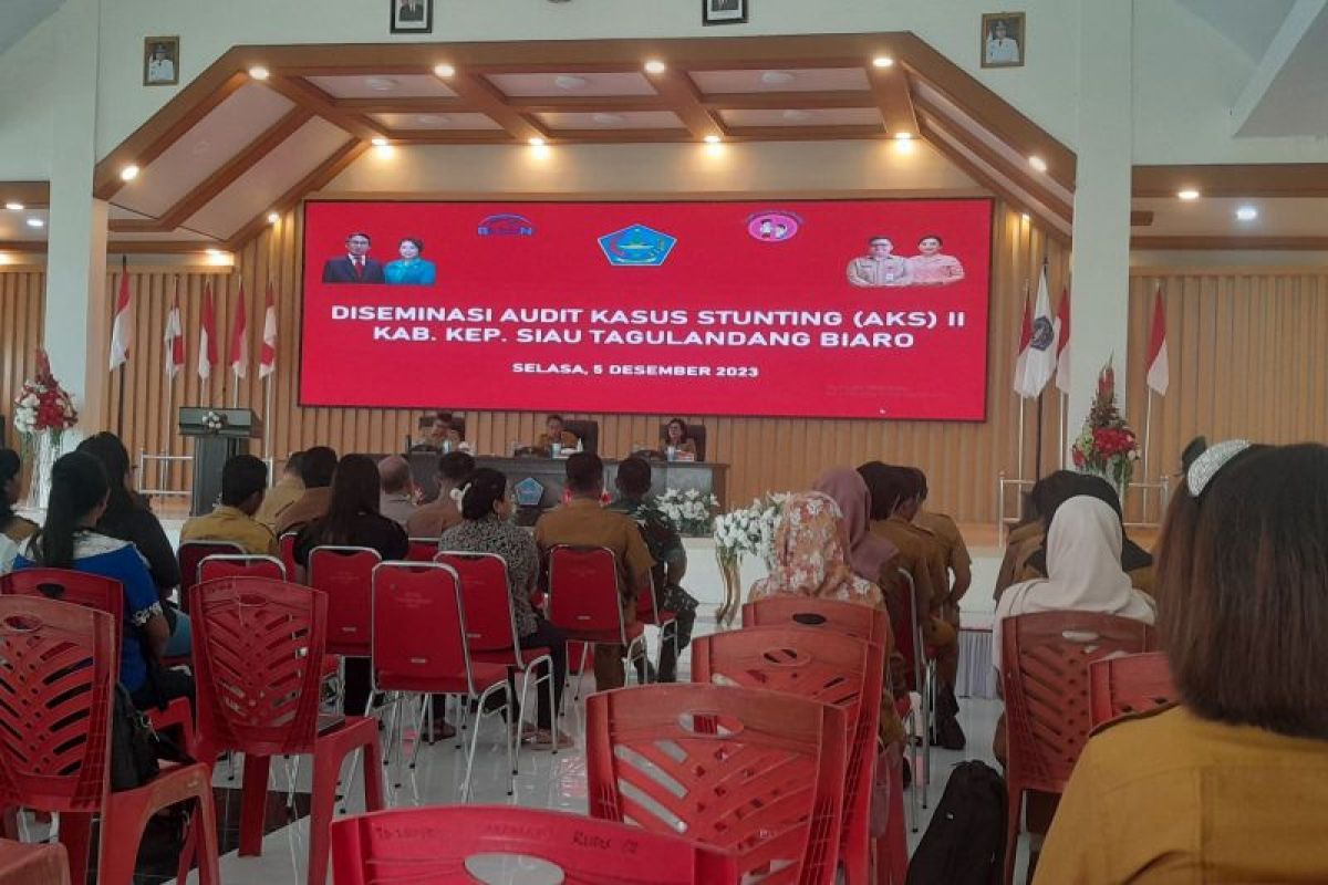 Diseminasi Audit Kasus Stunting II di Sitaro