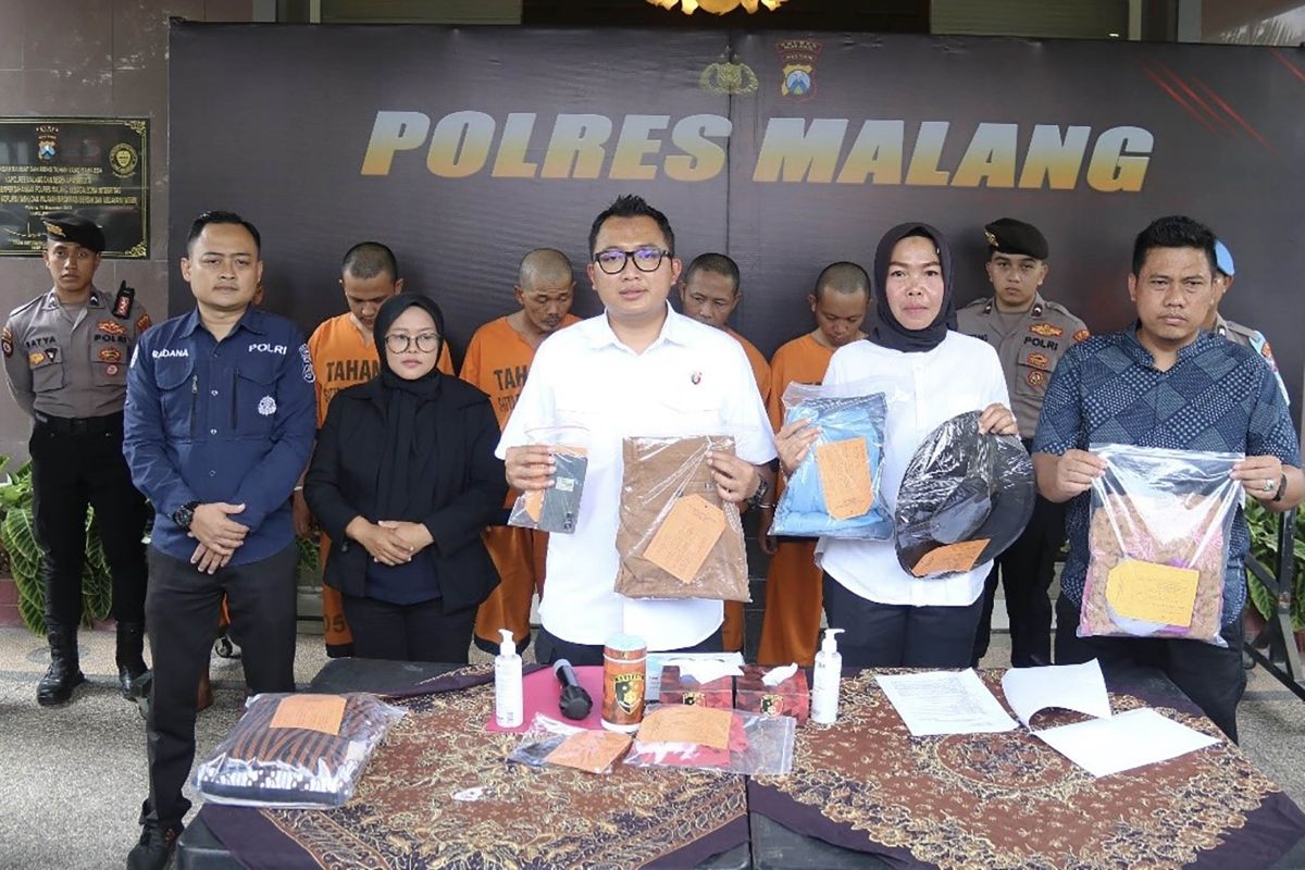 Polres Malang ungkap enam kasus kekerasan terhadap perempuan-anak