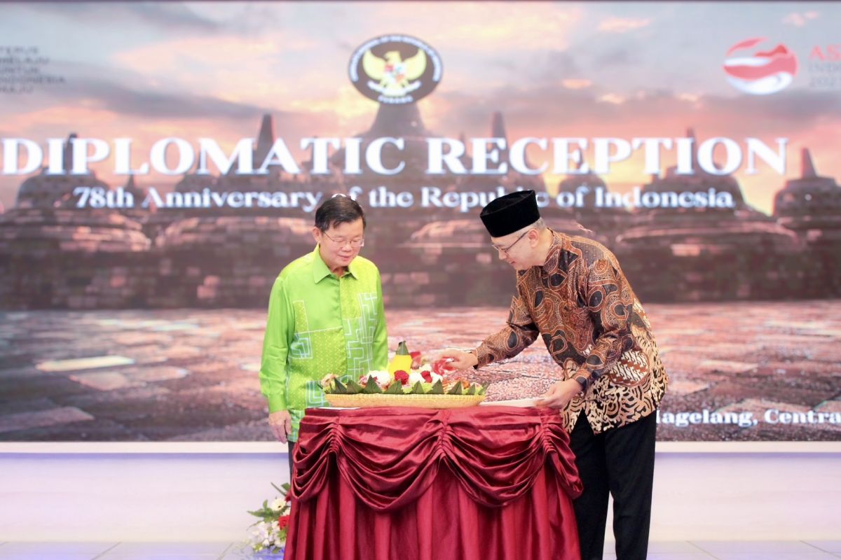 KJRI Penang memaparkan perkembangan Indonesia di Resepsi Diplomatik RI