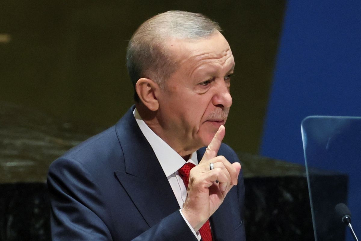 Erdogan: Seruan perdamaian di Jalur Gaza tidak berhasil karena sikap negatif AS