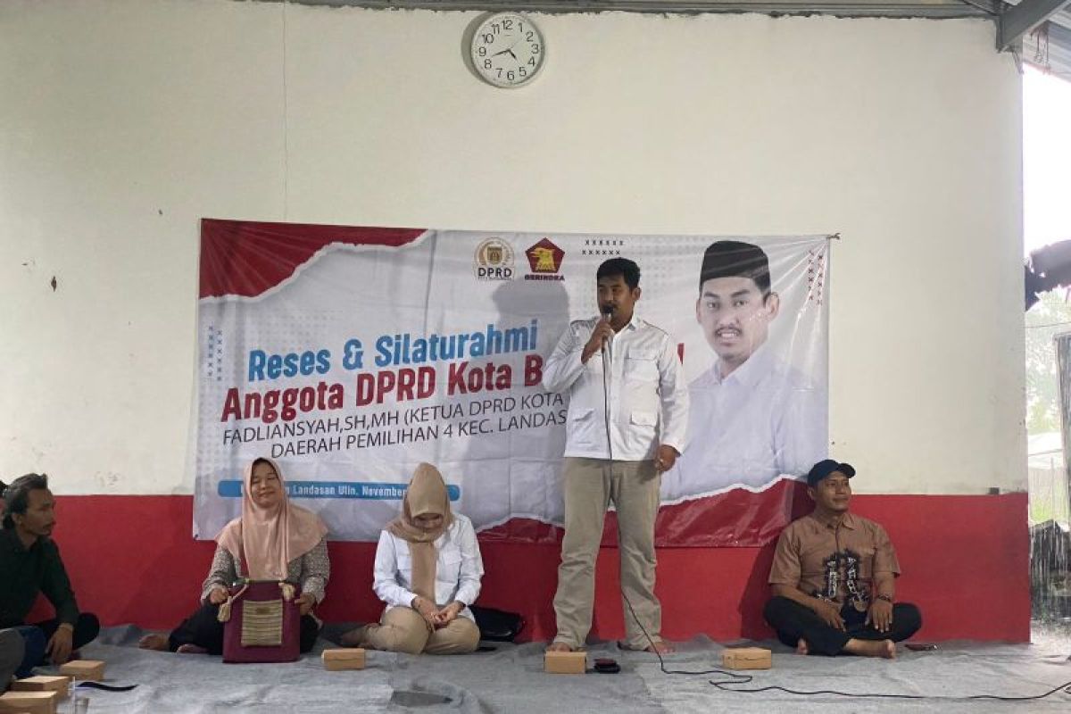 Ketua DPRD Fadliansyah dorong Pemkot bantu petani Tambak Tarap Syamsudin Noor
