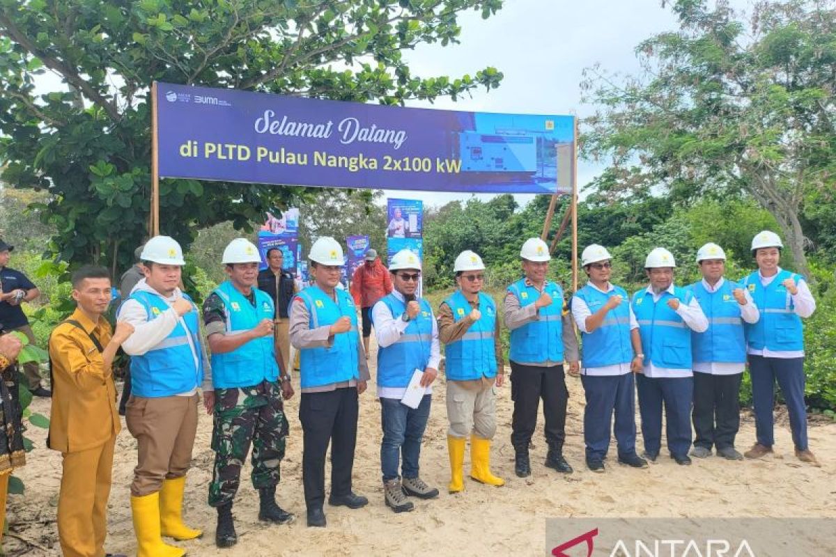 PLN Babel wujudkan listrik 24 jam di Pulau Nangka