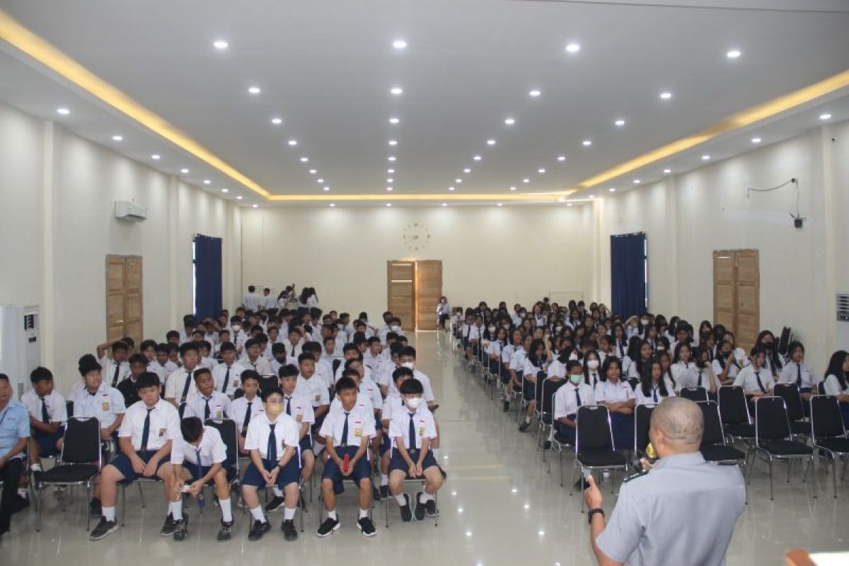 Kanwil Kemenkumham Sulteng gencarkan edukasi pentingnya HKI kepada siswa