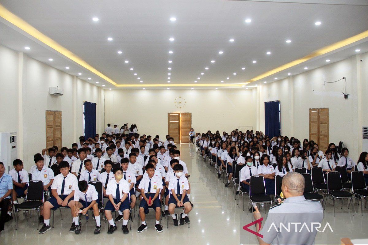 Kemenkumham Sulteng gencarkan edukasi pentingnya HKI kepada siswa