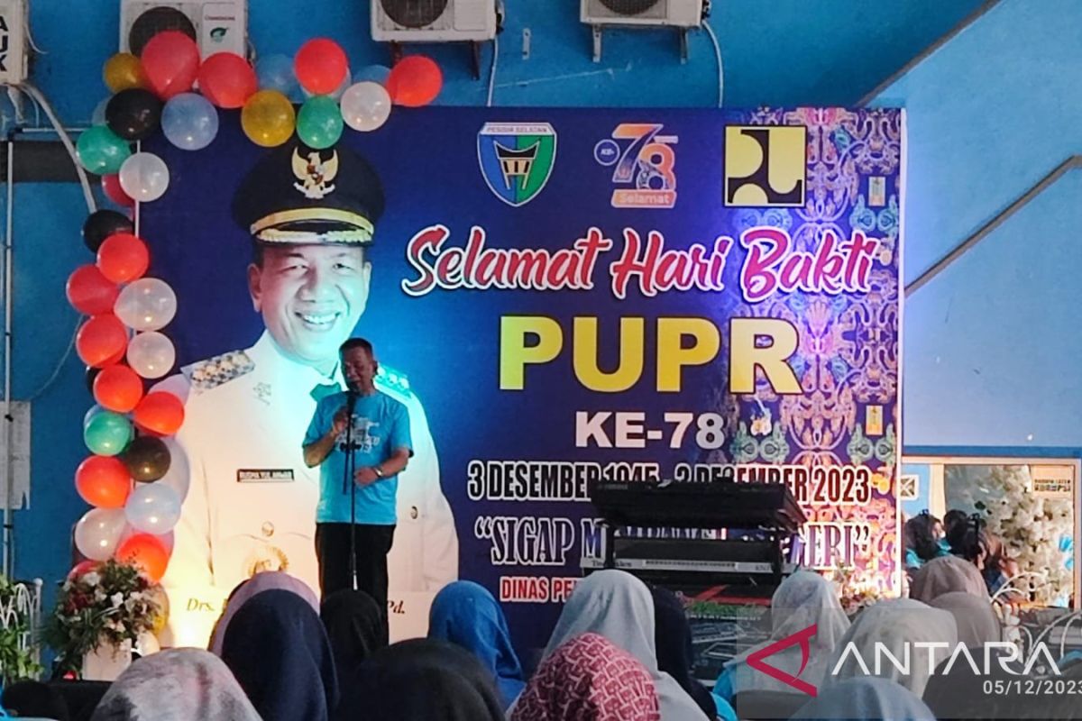 Tahun Bhakti PU ke-78, Bupati tantang insan PU Pesisir Selatan ikuti sukses senior