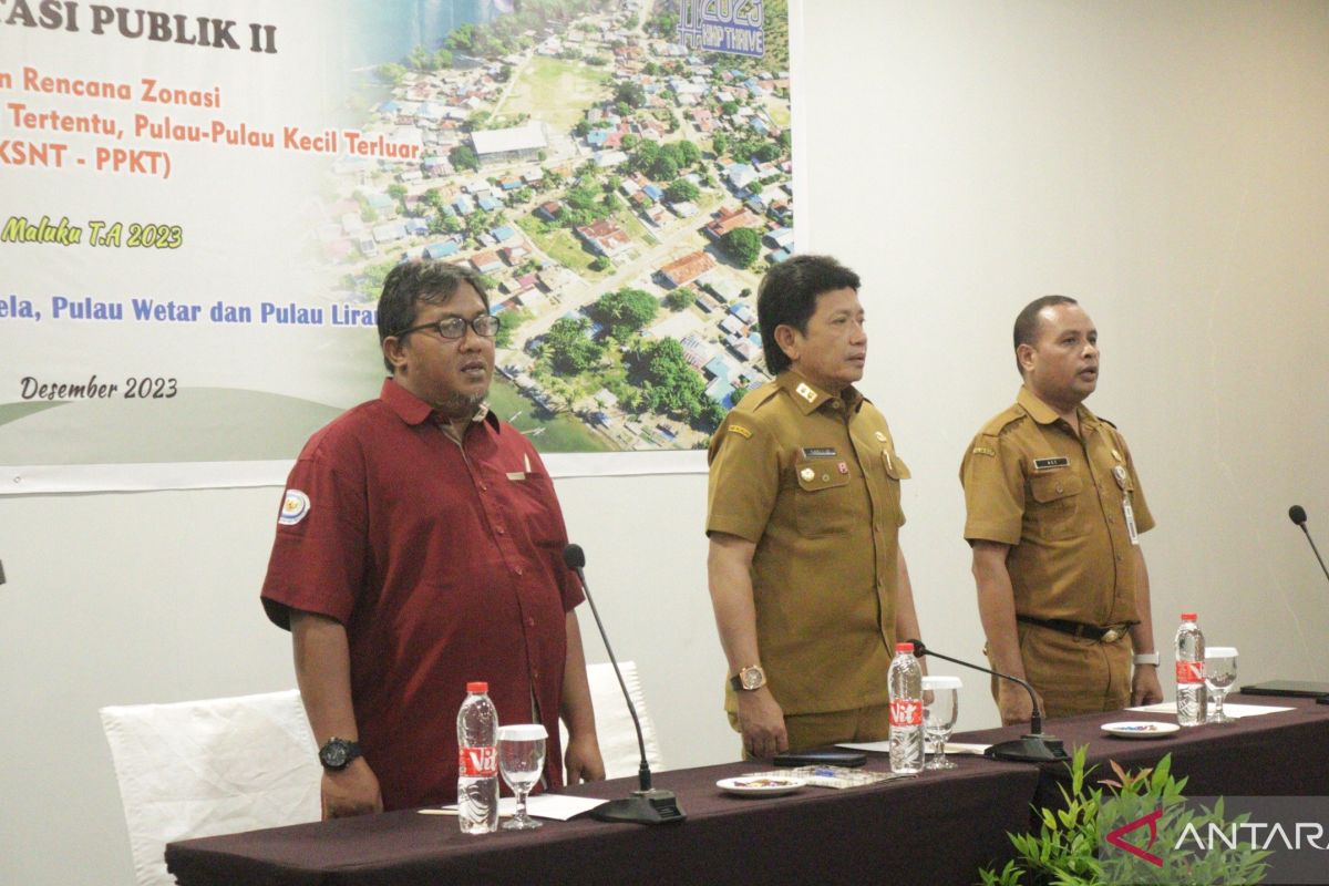 Gubernur Maluku kemukakan RZPPKT buka peluang kerja masyarakat pulau luar
