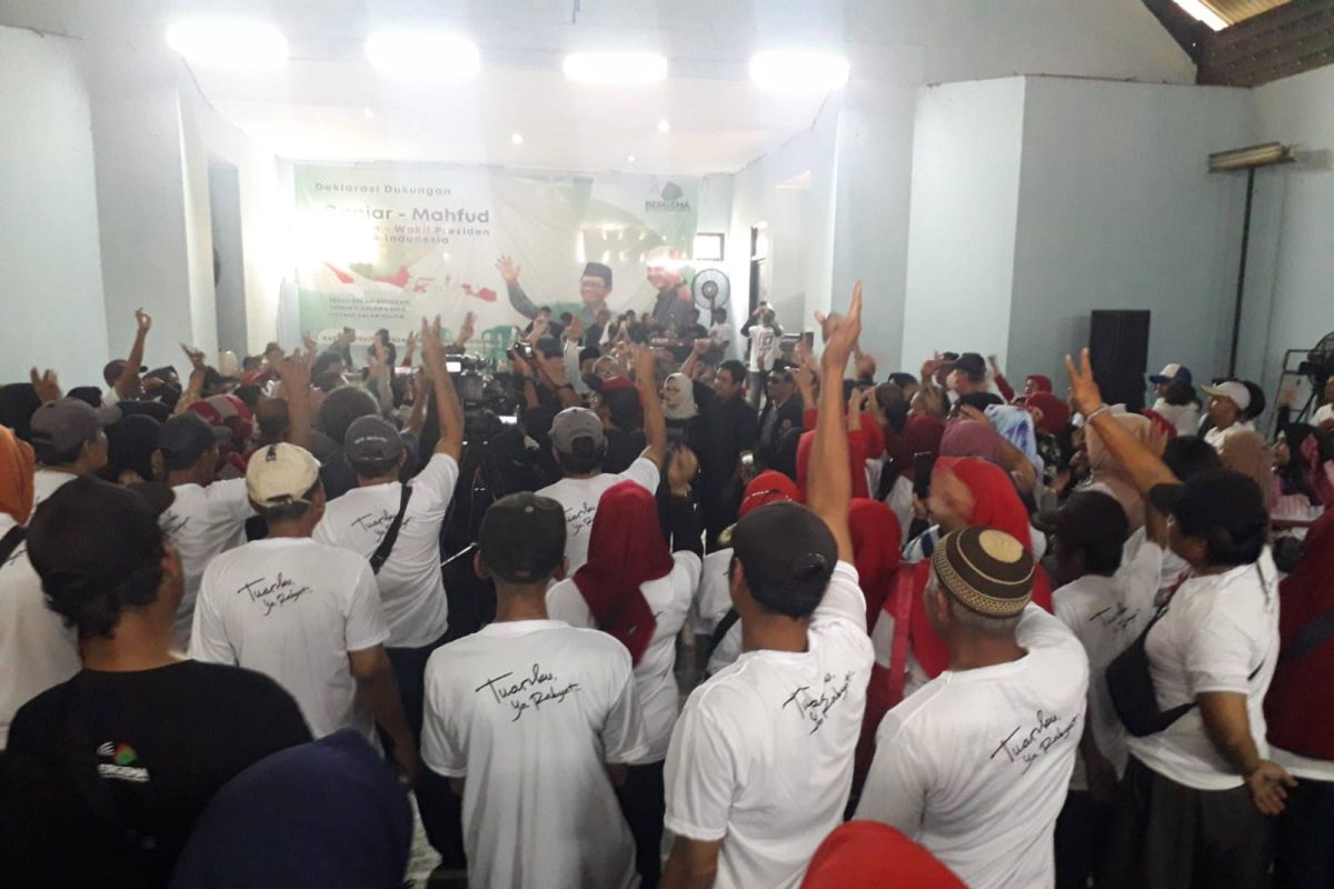 Optimistis mampu majukan Indonesia, Relawan Bergema dukung Ganjar-Mahfud