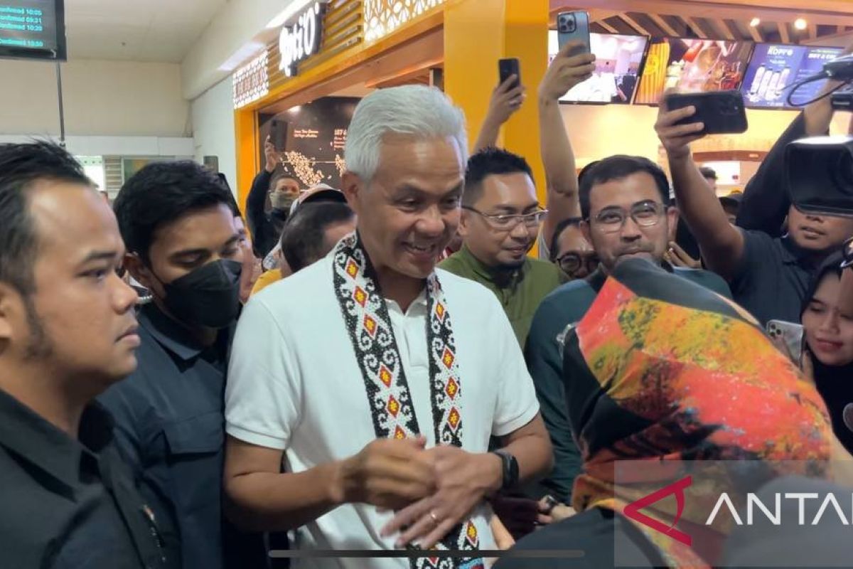 Ganjar Pranowo lanjutkan kampanye ke Balikpapan