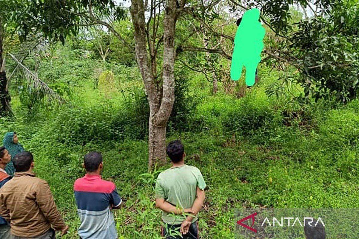Pemuda Aceh Tengah ditemukan tewas tergantung di pohon