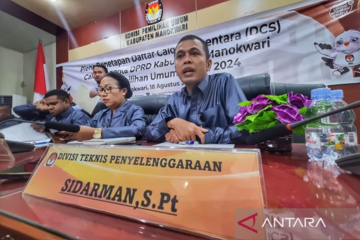 KPU Manokwari ingatkan pemasangan APK perhatikan etika dan estetika kota