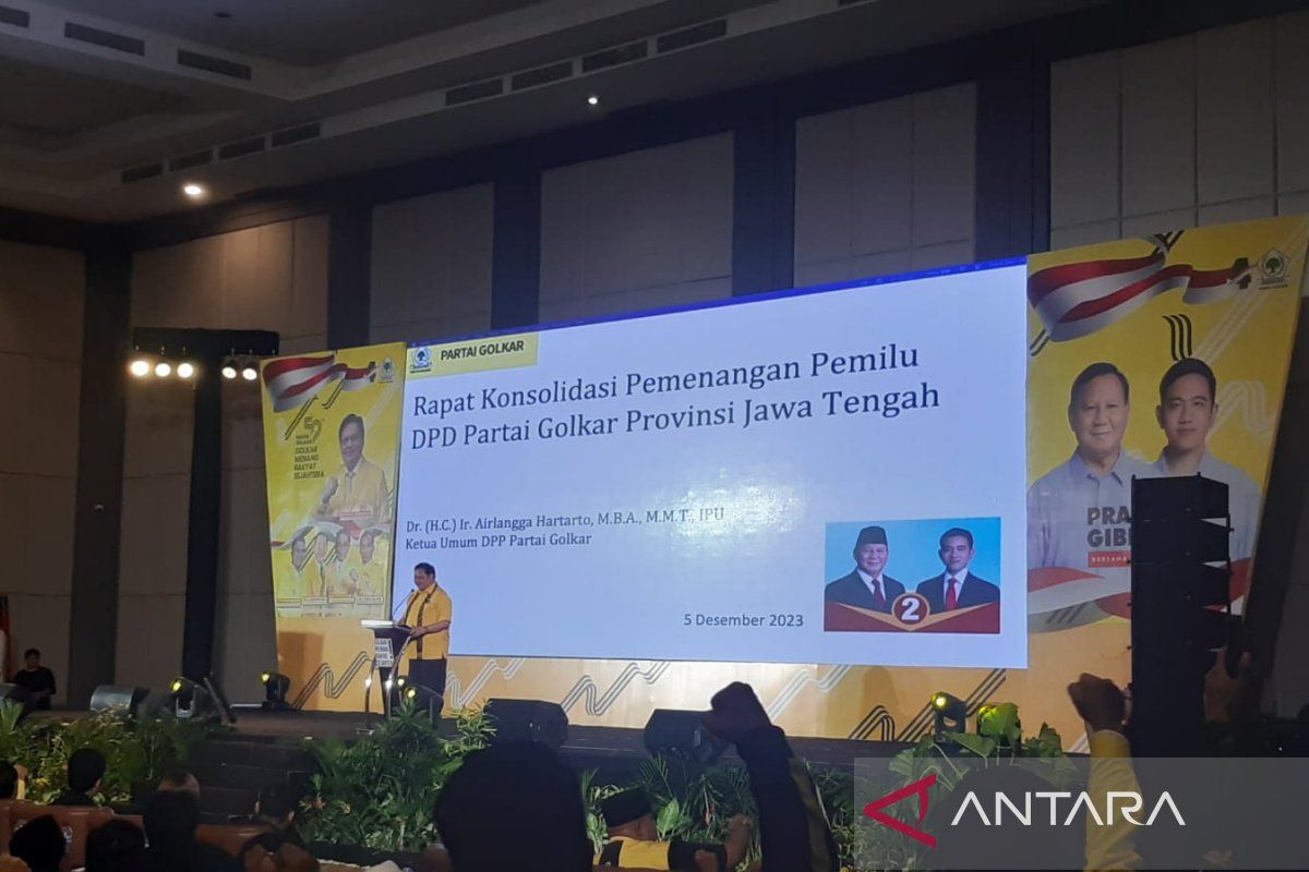 Golkar sebut elektabilitas Prabowo-Gibran di Jateng positif - ANTARA News