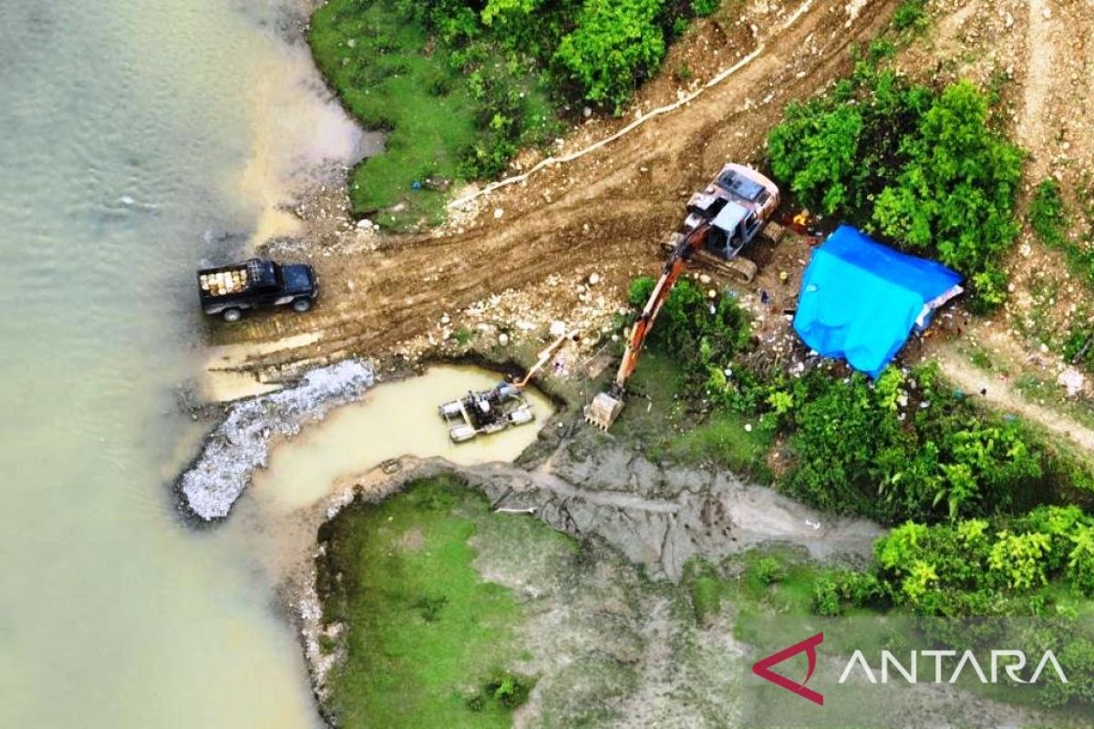 Apel Green laporkan aktivitas tambang emas ilegal Nagan Raya ke Gakkum KLHK
