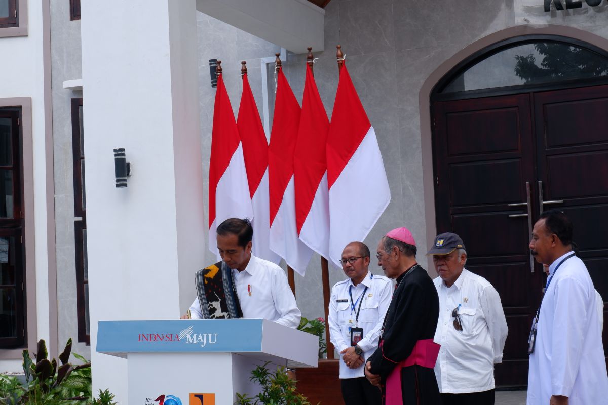 Presiden RI harap Gereja Katedral di Kupang jadi ruang dialog bangsa