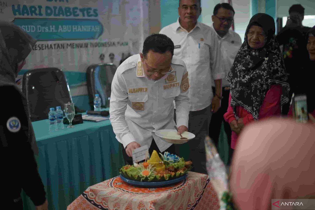 Bupati Bangka Tengah ajak masyarakat terapkan pola hidup sehat