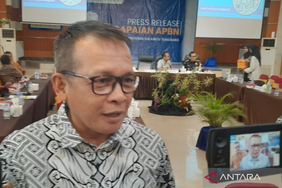 Pendapatan negara di Sulawesi Tenggara terealisasi Rp4,029 triliun