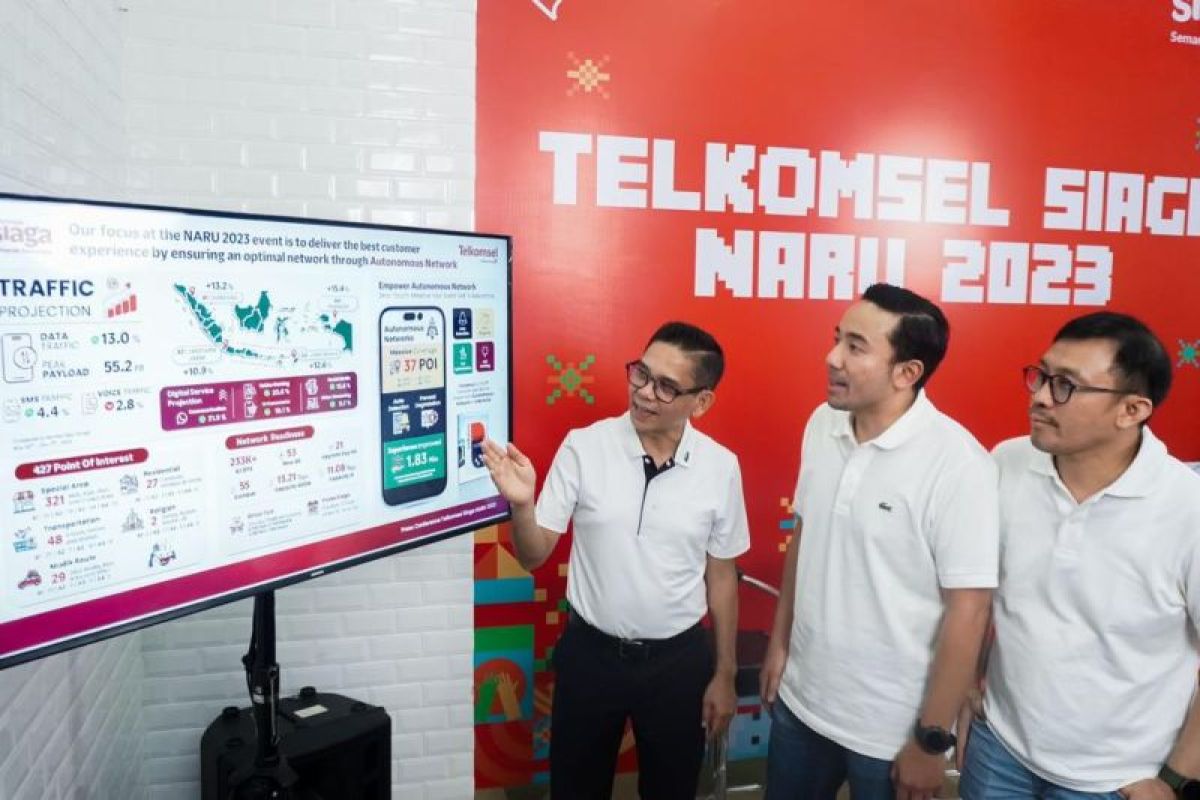 Telkomsel proyeksikan lonjakan trafik broadband 13 persen pada libur Nataru