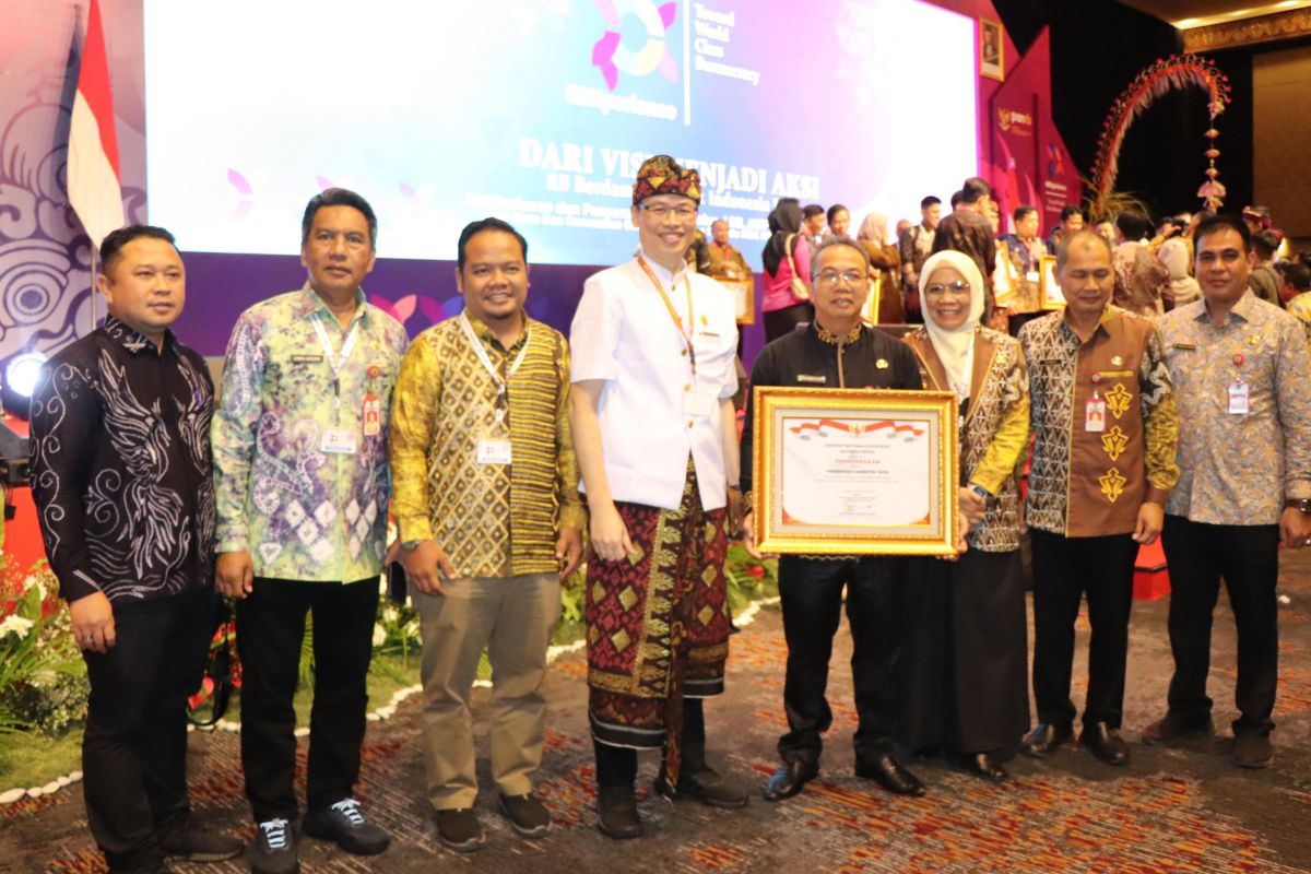 Pemkab Tapin sabet penghargaan RB Tematik terbaik se-Indonesia