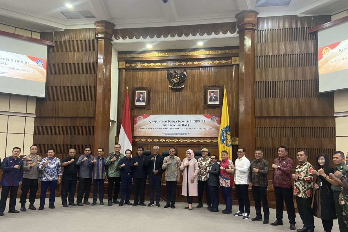 Sekda Bali sampaikan langkah jaga netralitas ASN ke Komisi II DPR