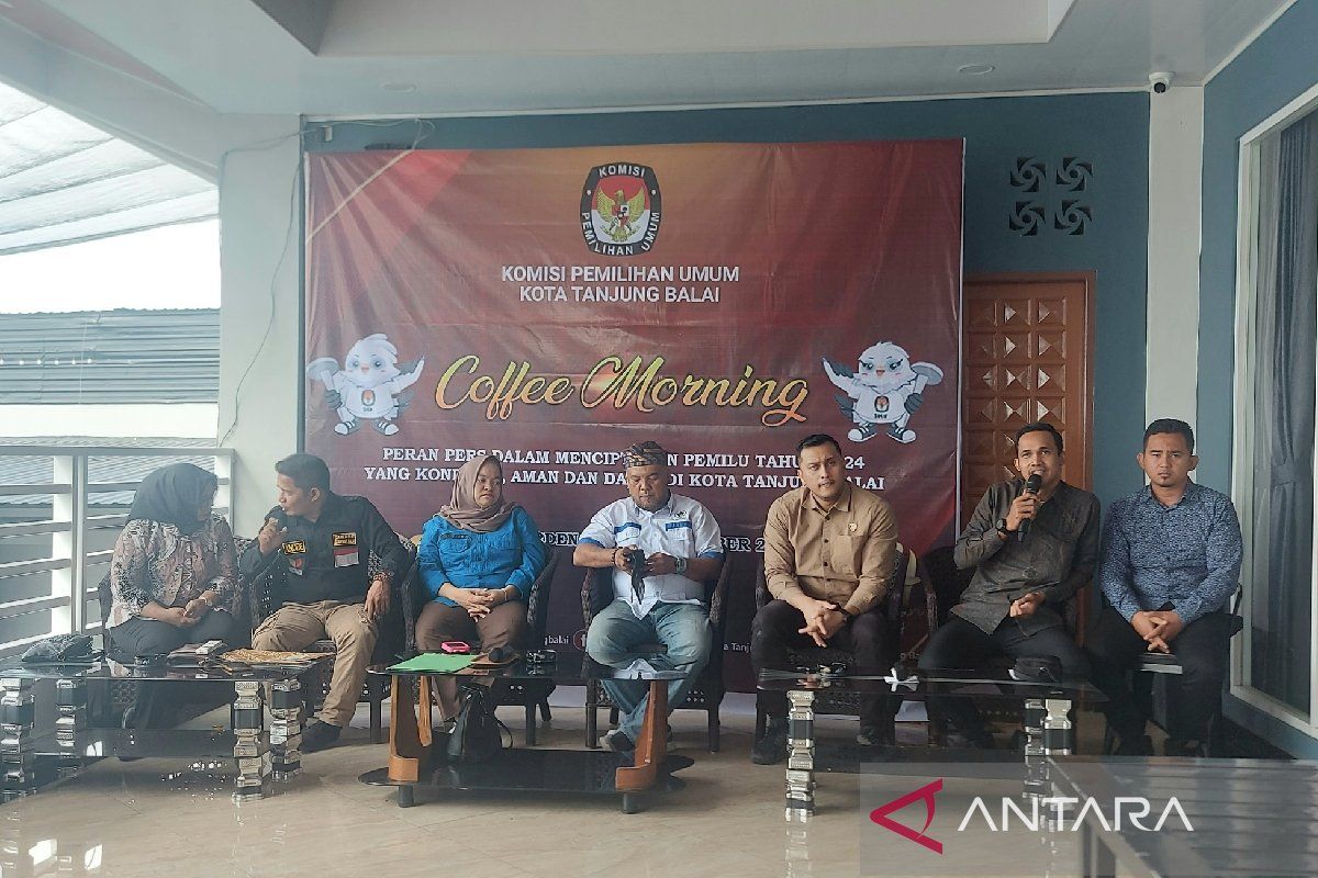 KPU Tanjung Balai-Pers bangun sinergitas wujudkan Pemilu damai