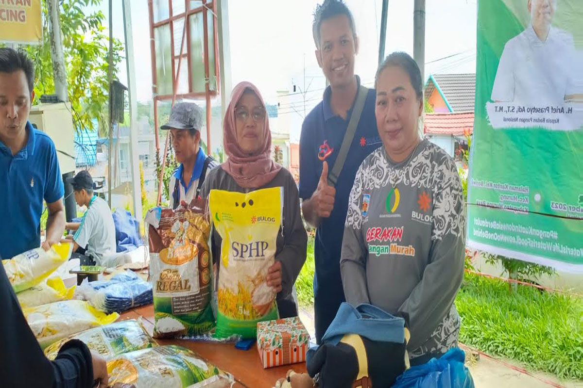 Kendalikan harga jelang Nataru, gerakan pangan murah dilaksanakan di Murung Raya