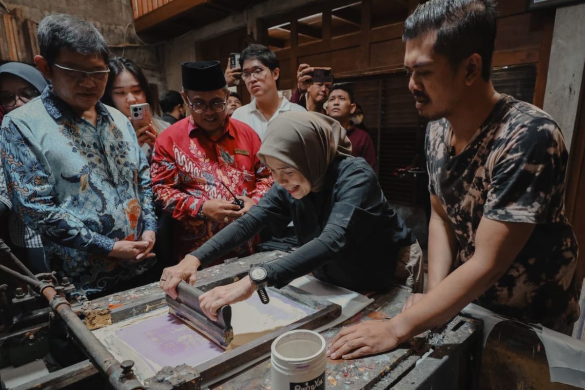 Siti Atikoh sebut industri kreatif Yogyakarta tak perlu diragukan lagi
