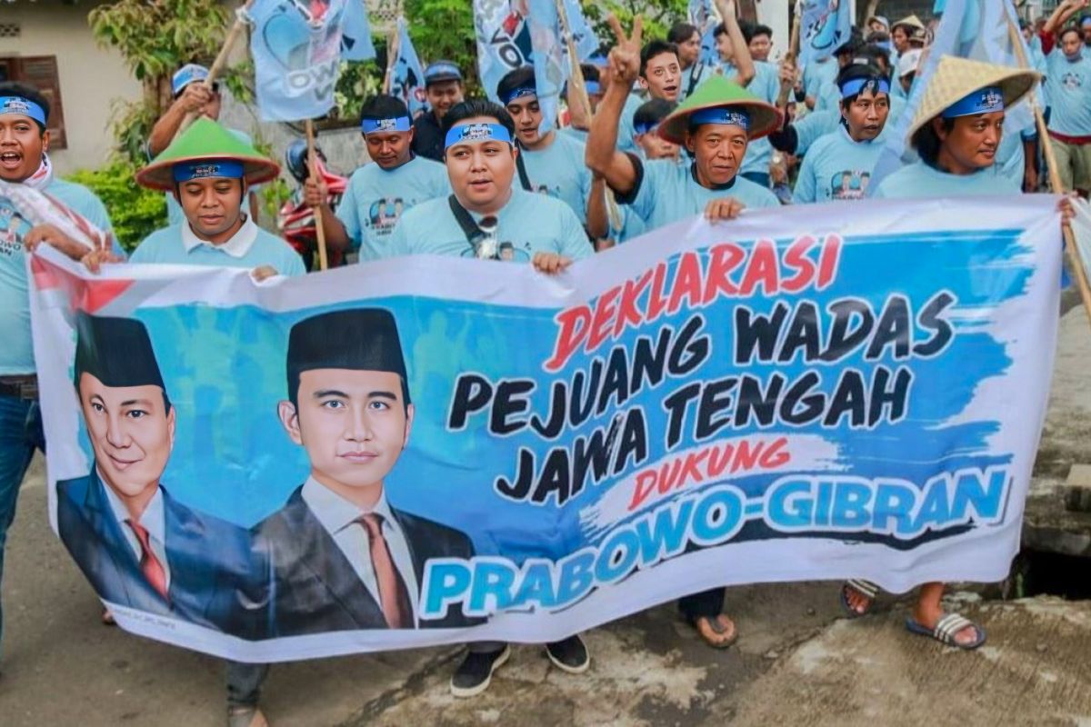 Pejuang Wadas deklarasikan dukungan kepada Prabowo-Gibran