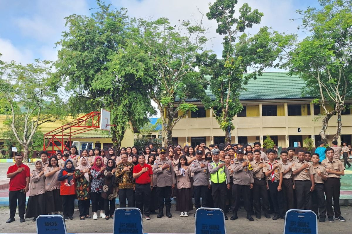 Polisi di Palangka Raya cegah radikalisme dan terorisme di lingkungan pelajar