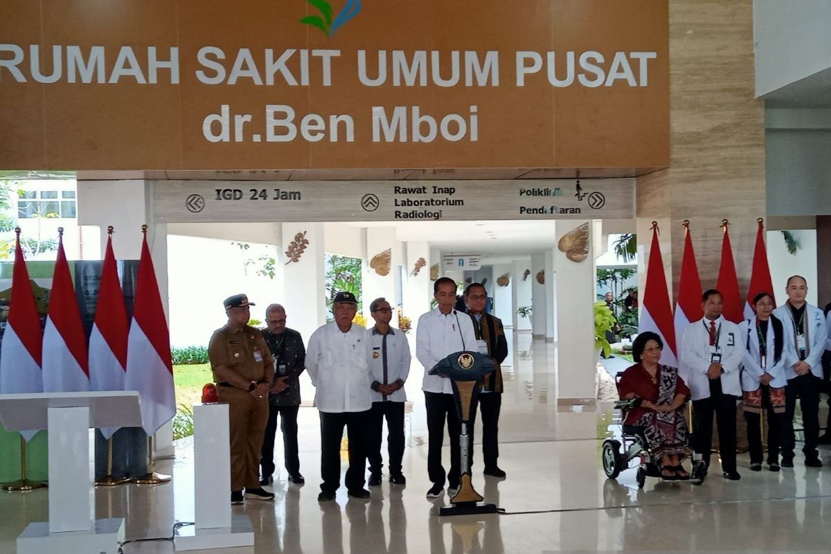 Presiden Jokowi sebut RSUP Ben Mboi terbesar di Indonesia Timur
