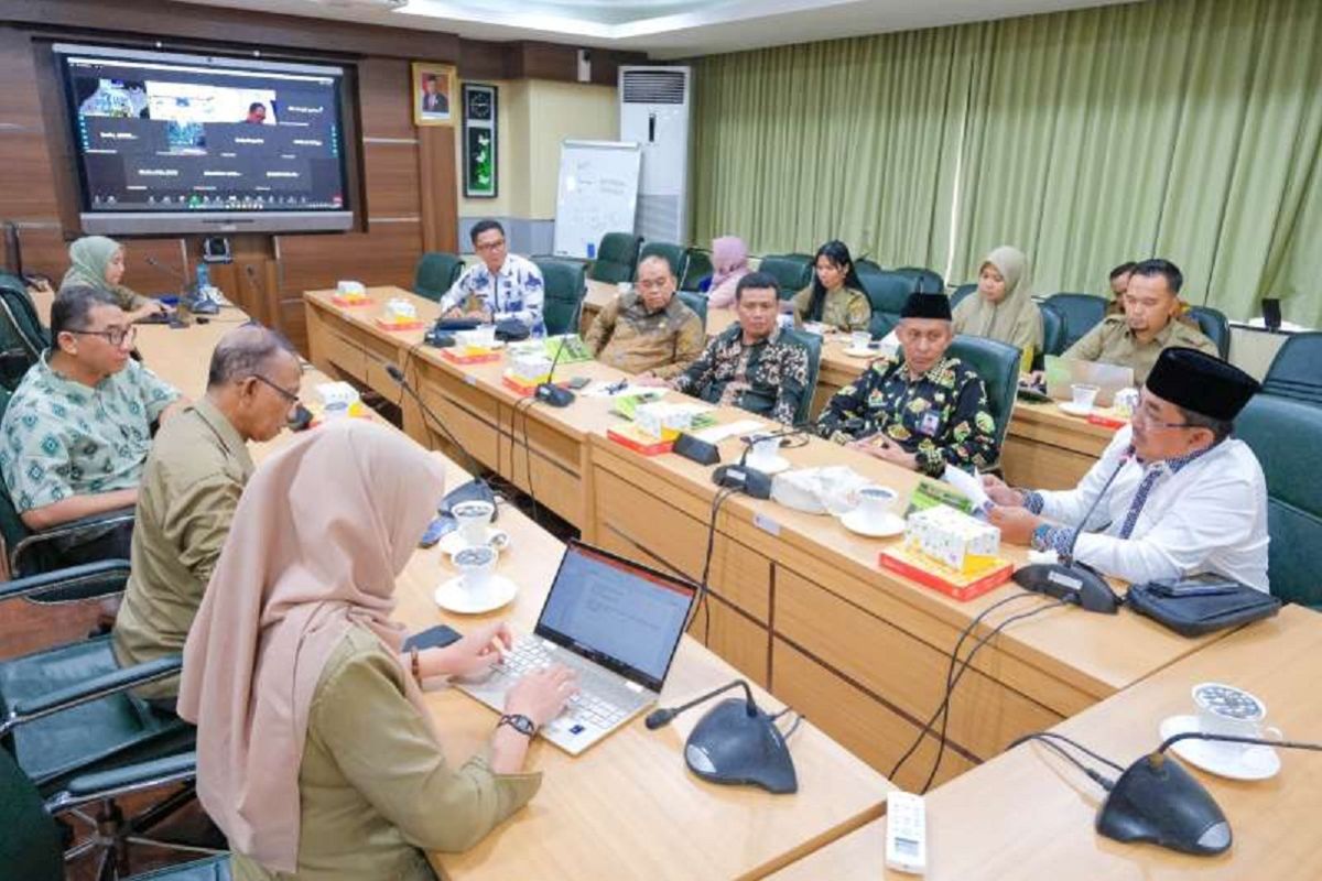 Bupati Tanjabbar, Anwar Sadat, Audiensi dengan Dirjen DAS dan Rehabilitasi Hutan