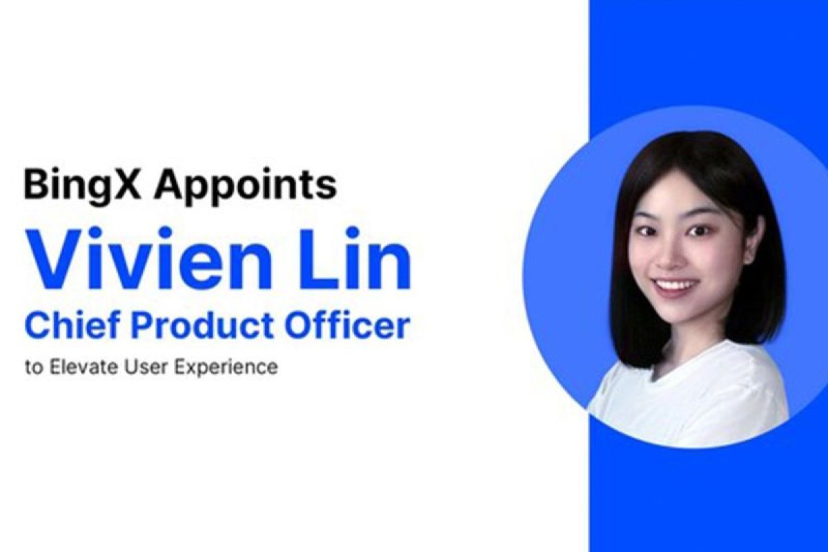 BingX Tunjuk Vivien Lin sebagai Chief Product Officer untuk Meningkatkan Pengalaman Pengguna