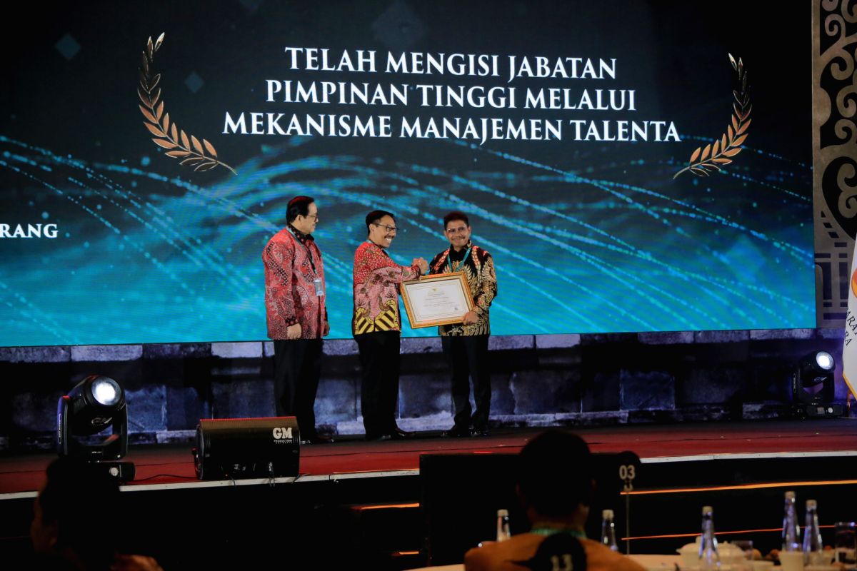 Pemkot Tangerang raih penghargaan KASN terkait manajemen pengisian jabatan