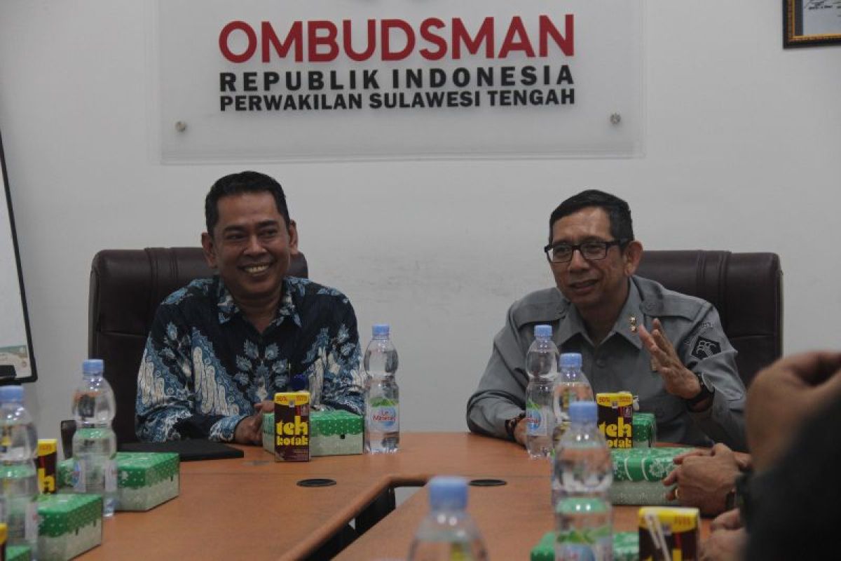 Kemenkumham Sulteng-Ombudsman RI sinergi tingkatkan pelayanan publik