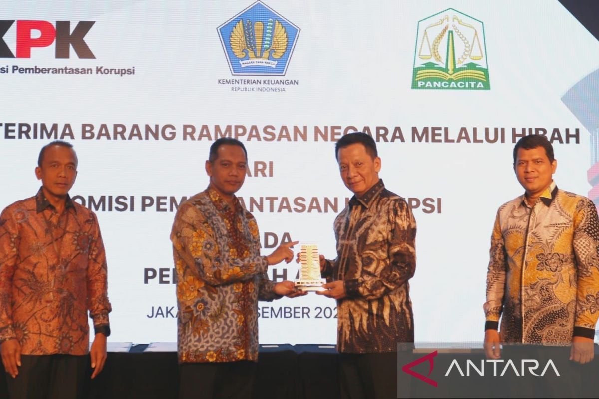 Aceh terima hibah tanah dan bangunan dari KPK RI hasil rampasan negara