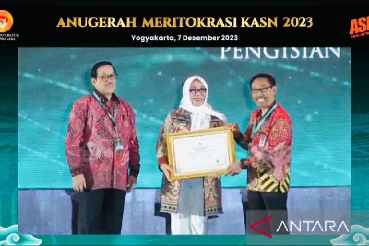 Berhasil terapkan sistem Merit, Pemkot Pangkalpinang raih kategori baik dari anugerah Meritokrasi KASN