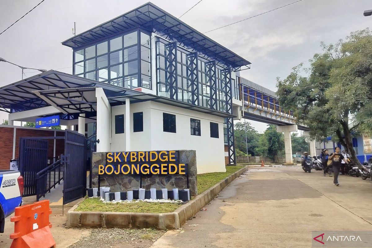 Skybridge Bojonggede diresmikan pada Sabtu ini