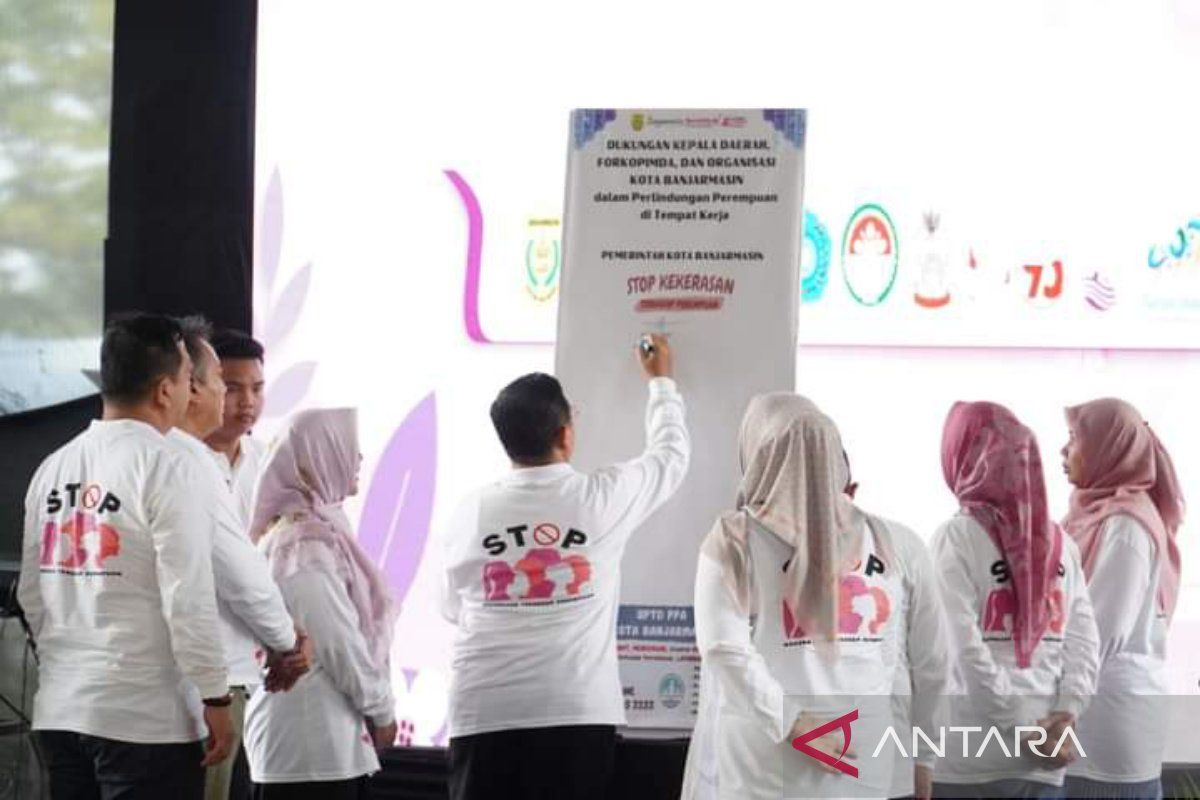 Banjarmasin lakukan kampanye perlindungan anak dan perempuan selama 16 hari