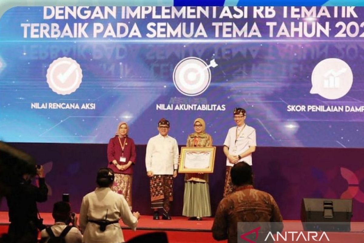 Pemprov Kaltim raih Penghargaan  Implementasi RB Terbaik 2023