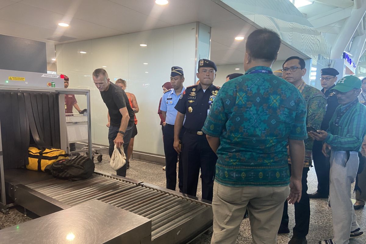 KKP awasi pintu penyelundupan benih lobster di Bandara Ngurah Rai