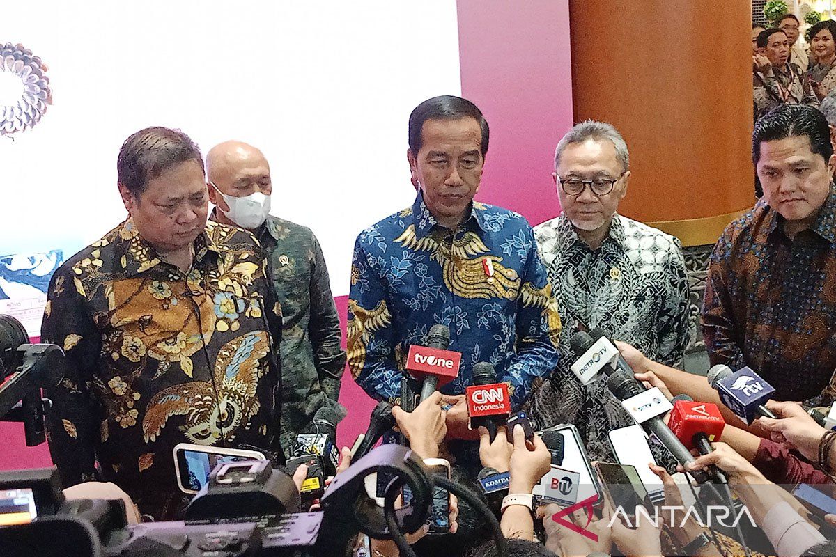 Jokowi bantah jadwal kunkernya "buntuti" kampanye Ganjar